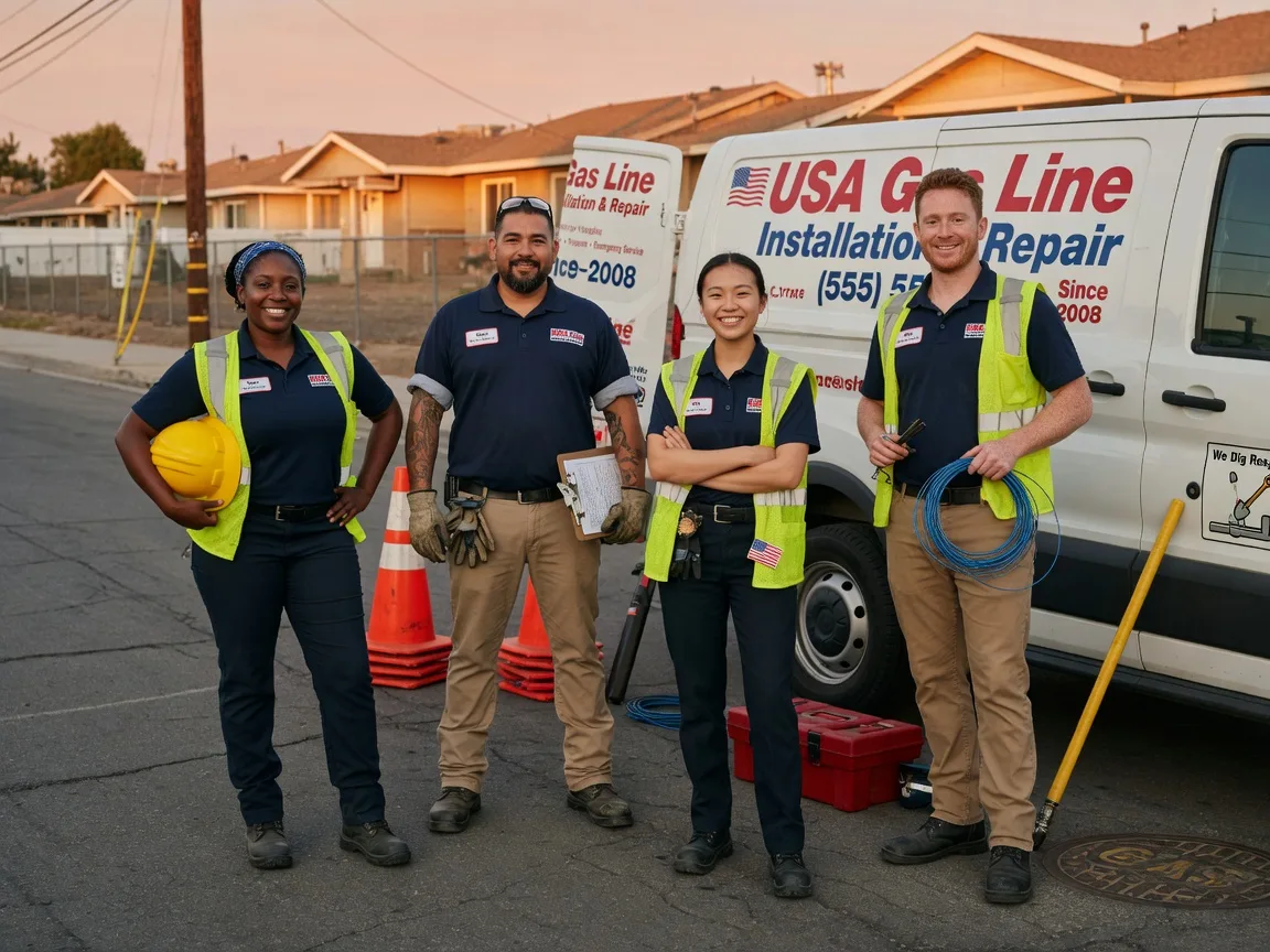 Gas Line Installation company in Clarissa, MN